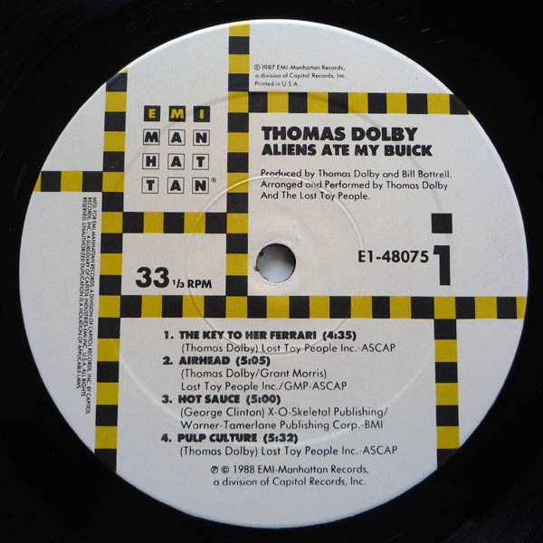 Thomas Dolby - Aliens Ate My Buick