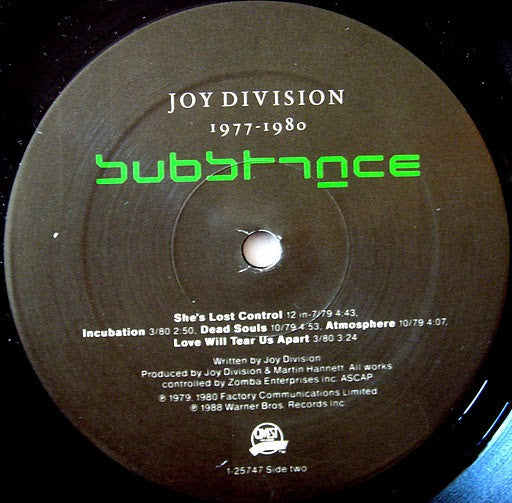 Joy Division - Substance