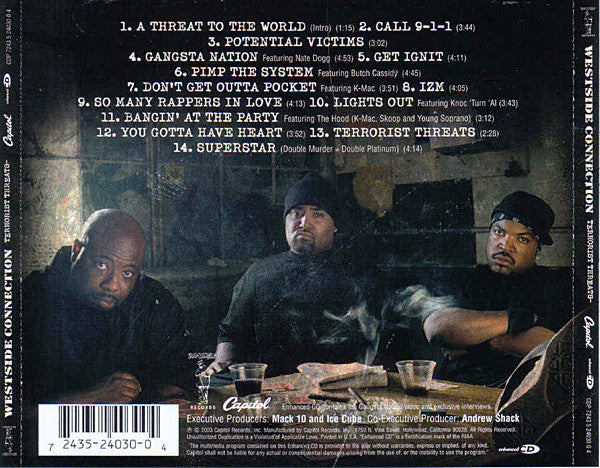 Westside Connection - Terrorist Threats