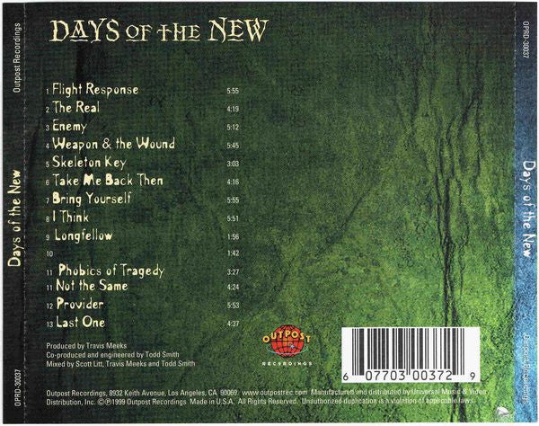 Days Of The New - Days Of The New