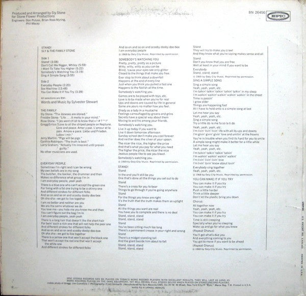 Sly & The Family Stone - Stand!