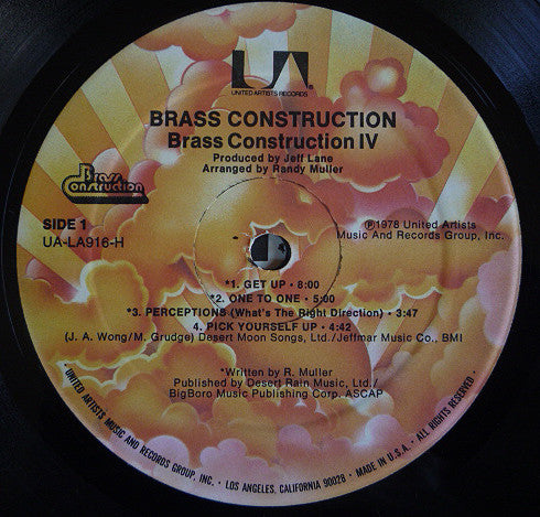Brass Construction - Brass Construction IV