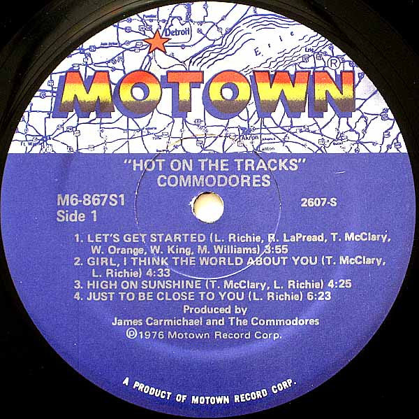 Commodores - Hot On The Tracks