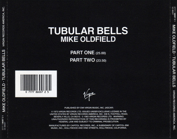 Mike Oldfield - Tubular Bells