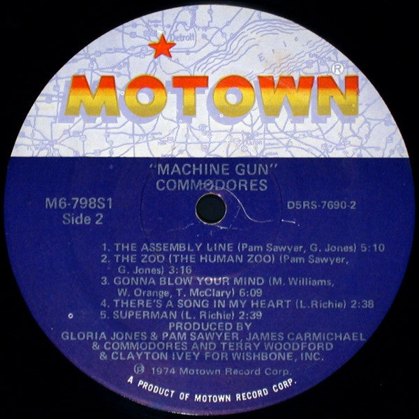 Commodores - Machine Gun