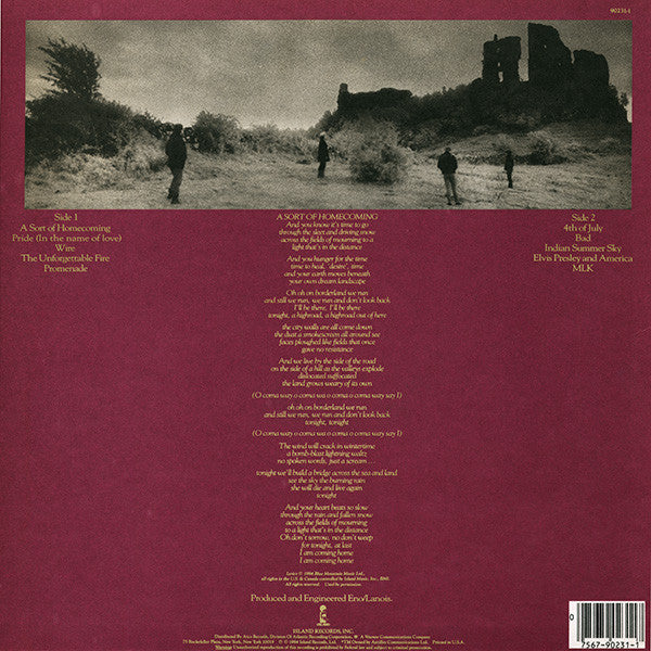 U2 - The Unforgettable Fire