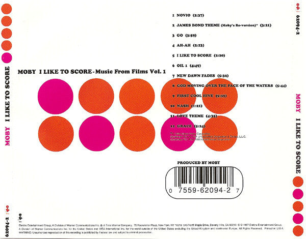 Moby - I Like To Score