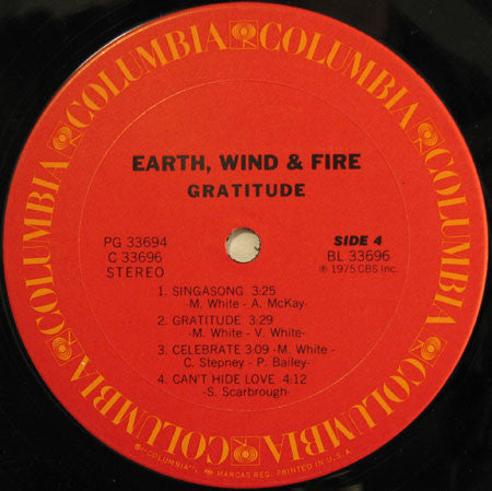 Earth, Wind & Fire - Gratitude