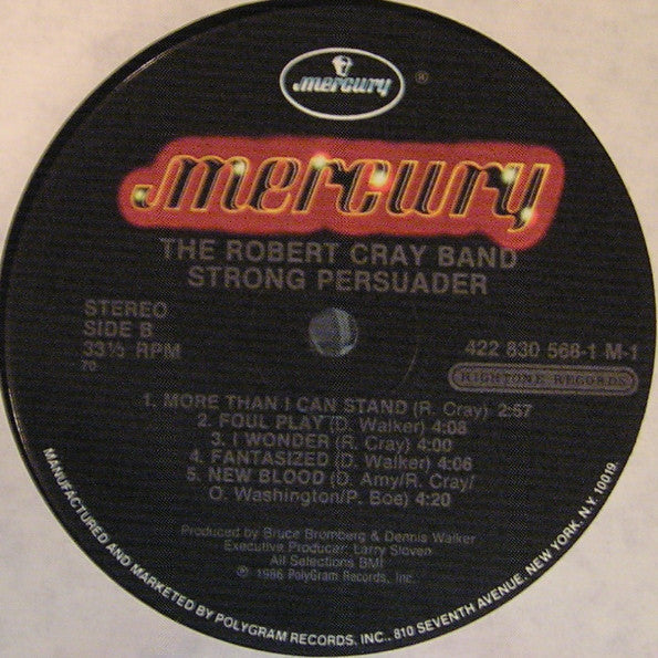 Robert Cray - Strong Persuader