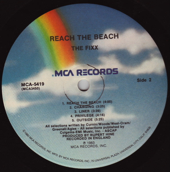 The Fixx - Reach The Beach