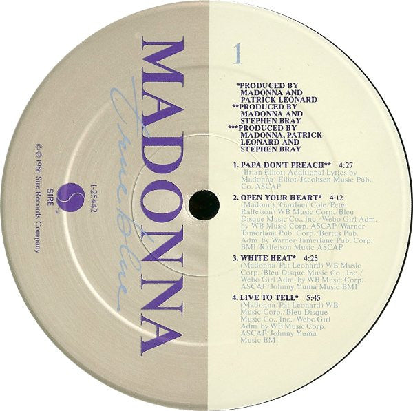 Madonna - True Blue