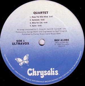 Ultravox - Quartet