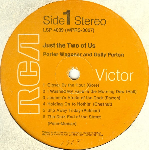 Porter Wagoner And Dolly Parton - Just The Two Of Us