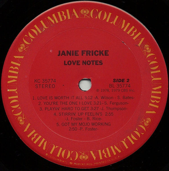 Janie Fricke - Love Notes