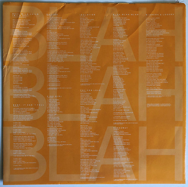 Iggy Pop - Blah-Blah-Blah