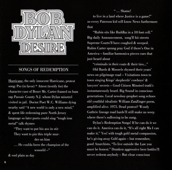 Bob Dylan - Desire