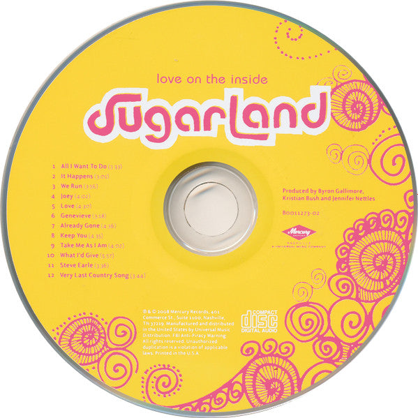 Sugarland (2) - Love On The Inside