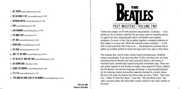 The Beatles - Past Masters • Volume Two