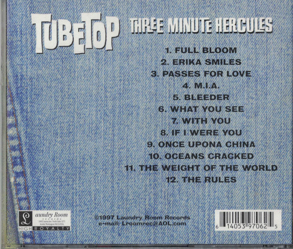 Tubetop - Three Minute Hercules