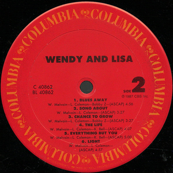 Wendy & Lisa - Wendy And Lisa