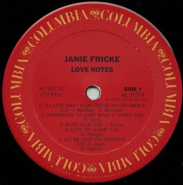 Janie Fricke - Love Notes