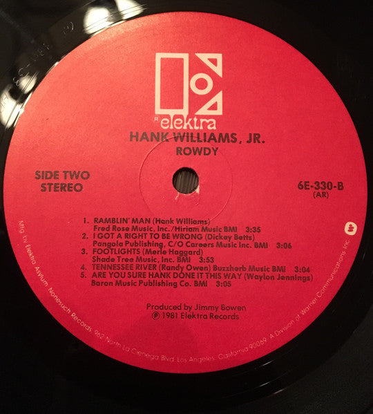 Hank Williams Jr. - Rowdy