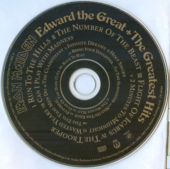 Iron Maiden - Edward The Great ⚜ The Greatest Hits