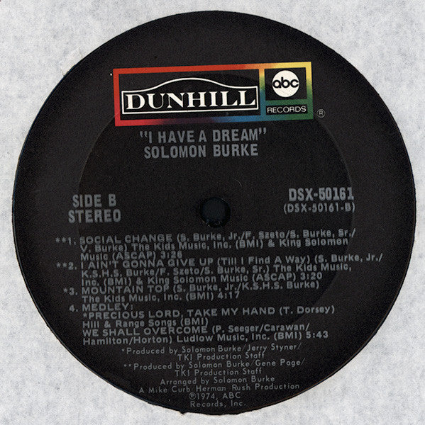 Solomon Burke - I Have A Dream