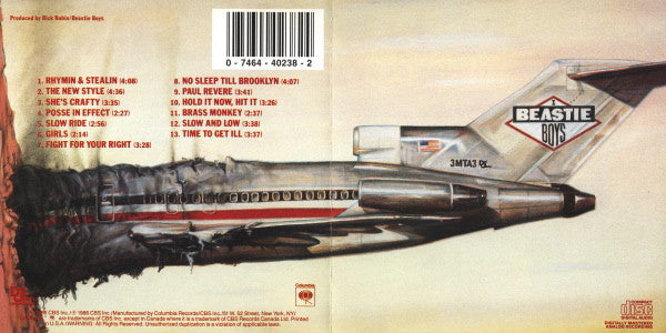 Beastie Boys - Licensed To Ill