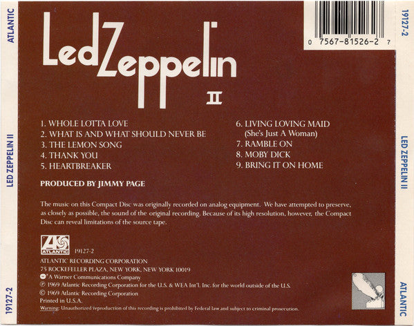 Led Zeppelin - Led Zeppelin II