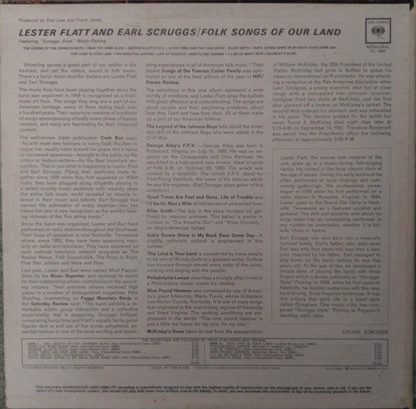 Flatt & Scruggs - Folk Songs Of Our Land