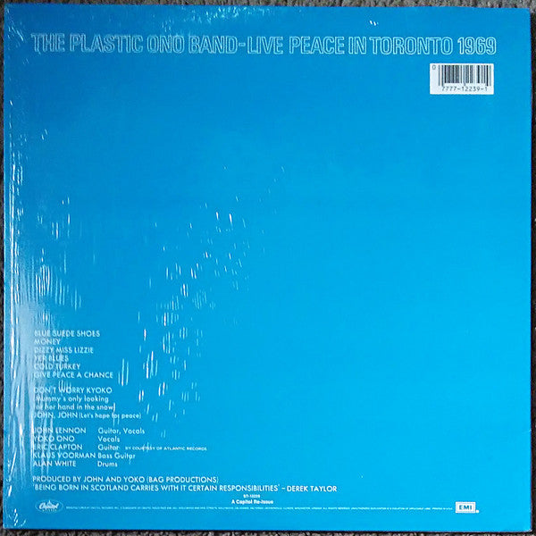 The Plastic Ono Band - Live Peace In Toronto 1969