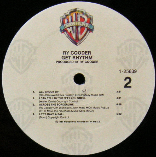 Ry Cooder - Get Rhythm