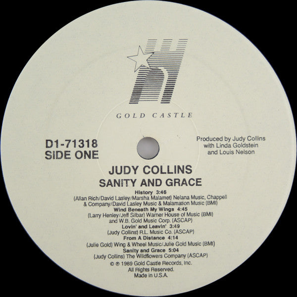 Judy Collins - Sanity And Grace