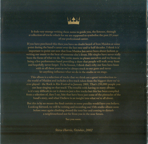 Iron Maiden - Edward The Great ⚜ The Greatest Hits
