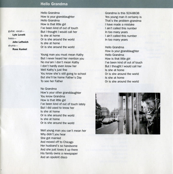 Lyle Lovett - I Love Everybody