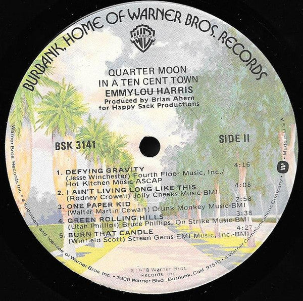 Emmylou Harris - Quarter Moon In A Ten Cent Town