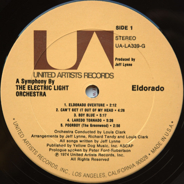 Electric Light Orchestra - Eldorado - A Symphony By The Electric Light Orchestra