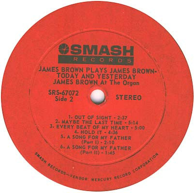James Brown - James Brown Today & Yesterday