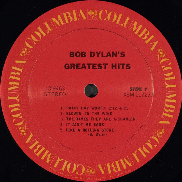 Bob Dylan - Bob Dylan's Greatest Hits