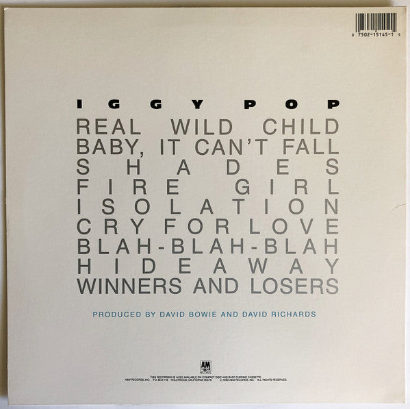 Iggy Pop - Blah-Blah-Blah