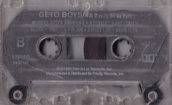 Geto Boys - Till Death Do Us Part