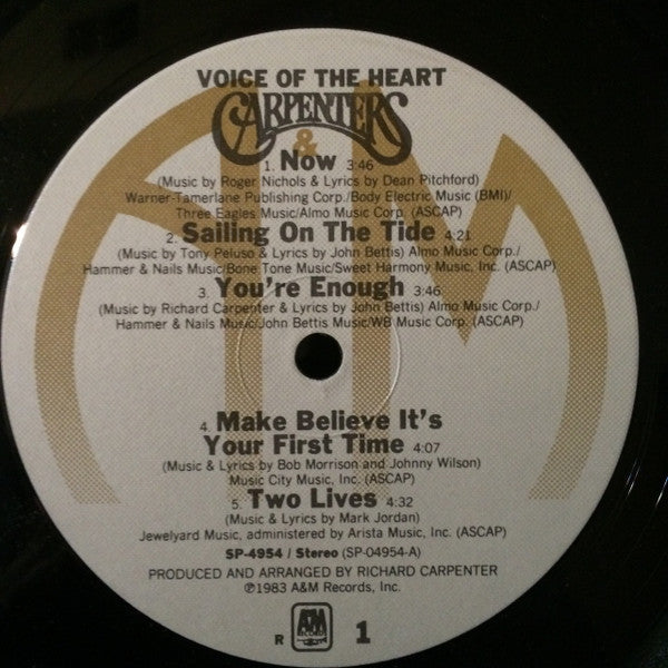 Carpenters - Voice Of The Heart