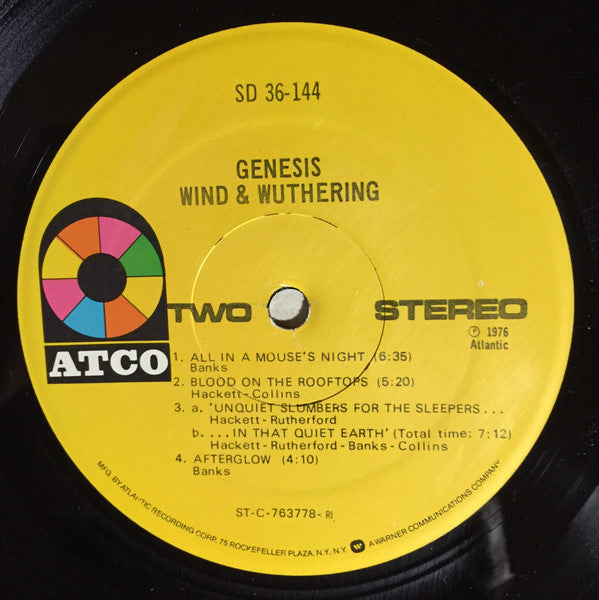 Genesis - Wind & Wuthering