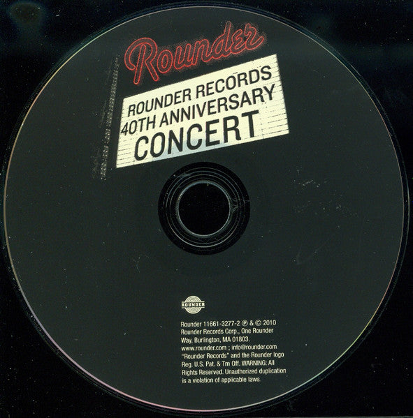 Various - Rounder Records 40th Anniversary Concert