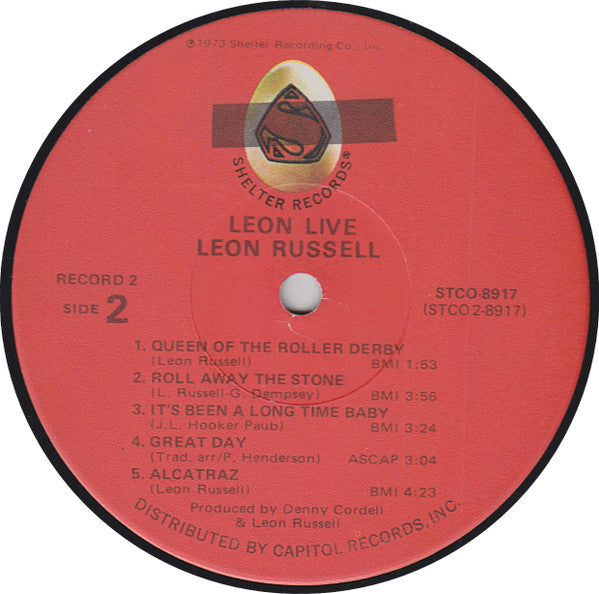 Leon Russell - Leon Live