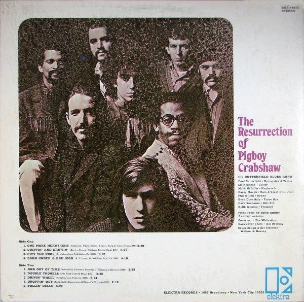 The Paul Butterfield Blues Band - The Resurrection Of Pigboy Crabshaw