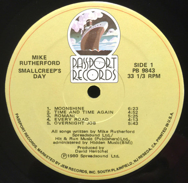 Mike Rutherford - Smallcreep's Day