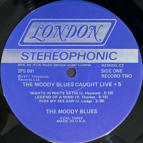 The Moody Blues - Caught Live +5