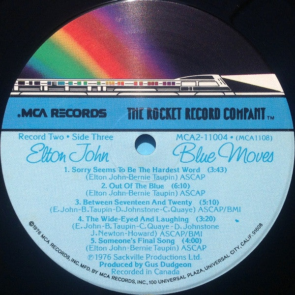 Elton John - Blue Moves